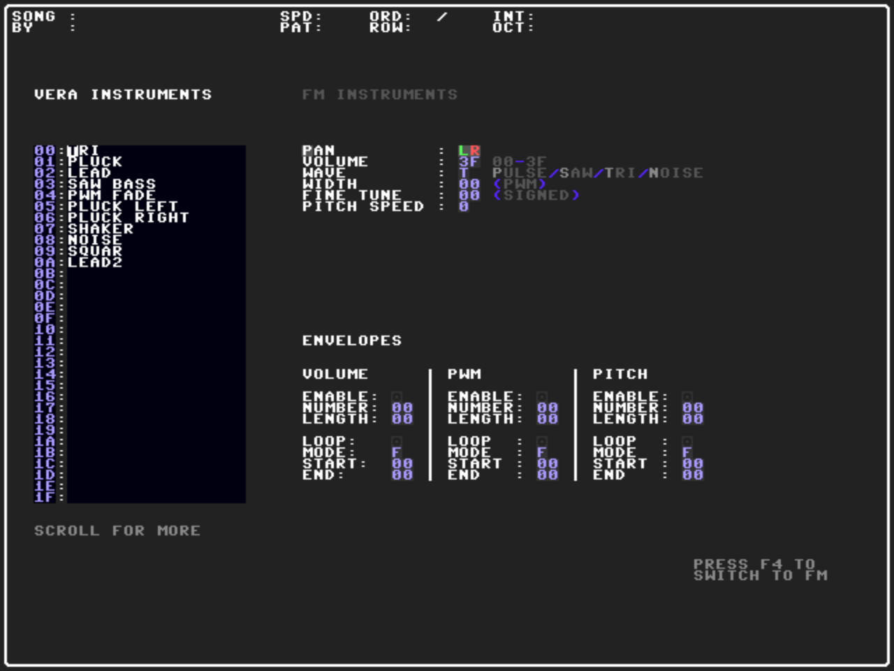 VERA Instruments Example